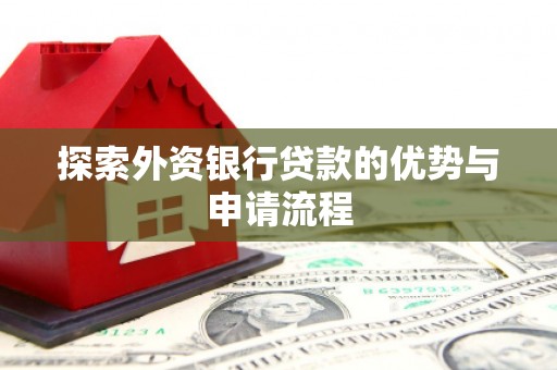 湾里探索外资银行贷款的优势与申请流程